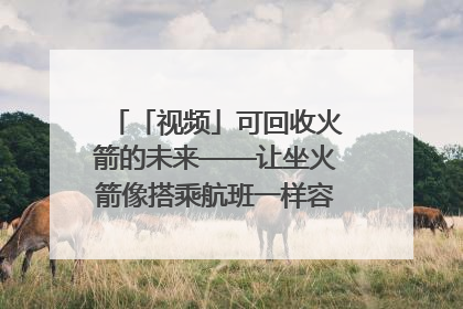「视频」可回收火箭的未来——让坐火箭像搭乘航班一样容易｜路演记