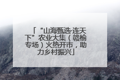 “山海甄选·连天下”农业大集（赣榆专场）火热开市，助力乡村振兴