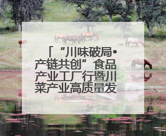 “川味破局•产链共创”食品产业工厂行暨川菜产业高质量发展座谈会举办