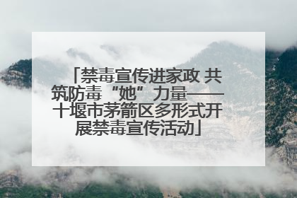 禁毒宣传进家政 共筑防毒“她”力量——十堰市茅箭区多形式开展禁毒宣传活动