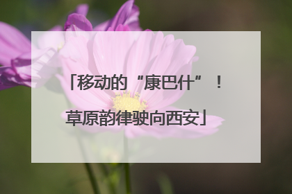 移动的“康巴什”！草原韵律驶向西安