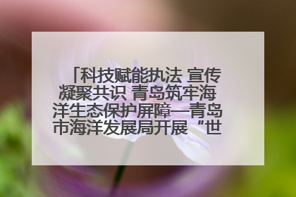 科技赋能执法 宣传凝聚共识 青岛筑牢海洋生态保护屏障—青岛市海洋发展局开展“世界海洋日”和“全国海洋宣传日”宣传活动