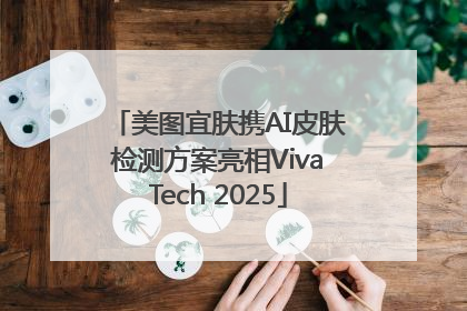 美图宜肤携AI皮肤检测方案亮相VivaTech 2025