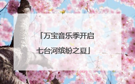 万宝音乐季开启七台河缤纷之夏