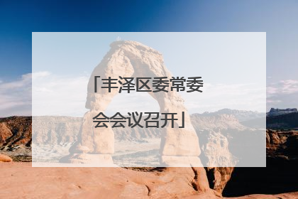 丰泽区委常委会会议召开