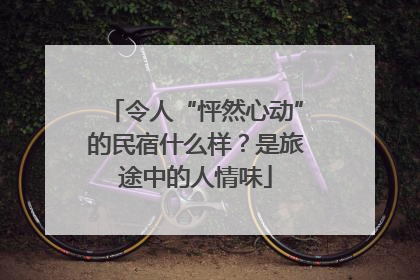 令人“怦然心动”的民宿什么样？是旅途中的人情味