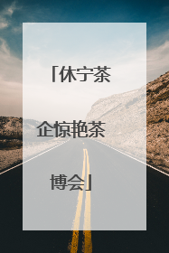 休宁茶企惊艳茶博会