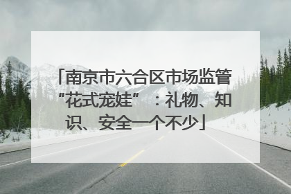南京市六合区市场监管“花式宠娃”：礼物、知识、安全一个不少