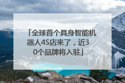 全球首个具身智能机器人4S店来了，近30个品牌将入驻