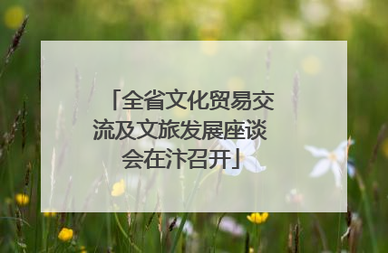 全省文化贸易交流及文旅发展座谈会在汴召开
