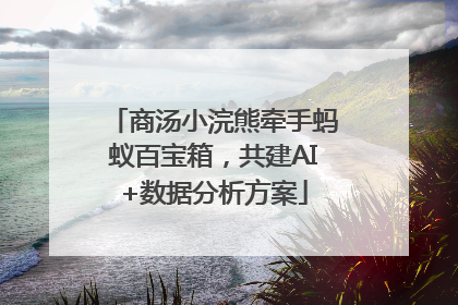 商汤小浣熊牵手蚂蚁百宝箱，共建AI+数据分析方案
