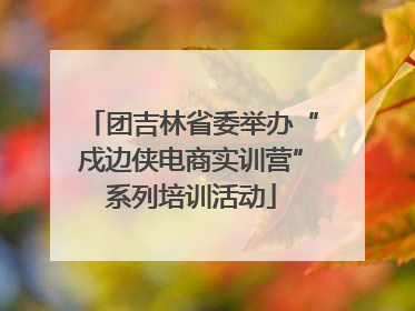 团吉林省委举办“戍边侠电商实训营”系列培训活动
