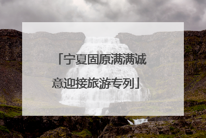 宁夏固原满满诚意迎接旅游专列