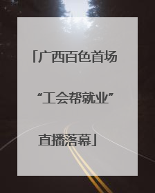广西百色首场“工会帮就业”直播落幕