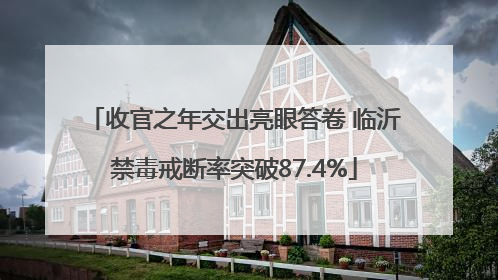 收官之年交出亮眼答卷 临沂禁毒戒断率突破87.4%