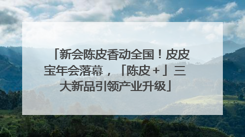 新会陈皮香动全国！皮皮宝年会落幕，「陈皮＋」三大新品引领产业升级