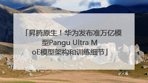 昇腾原生！华为发布准万亿模型Pangu Ultra MoE模型架构和训练细节