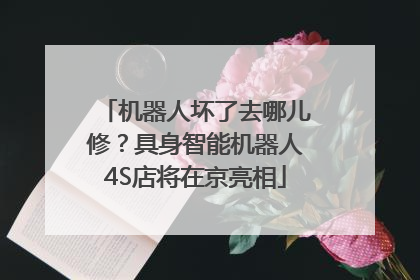 机器人坏了去哪儿修？具身智能机器人4S店将在京亮相