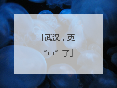 武汉，更“重”了