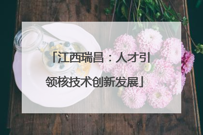 江西瑞昌：人才引领核技术创新发展