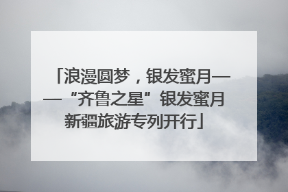 浪漫圆梦，银发蜜月——“齐鲁之星”银发蜜月新疆旅游专列开行