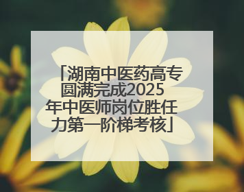 湖南中医药高专圆满完成2025年中医师岗位胜任力第一阶梯考核