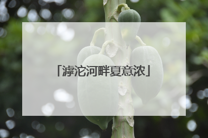 滹沱河畔夏意浓