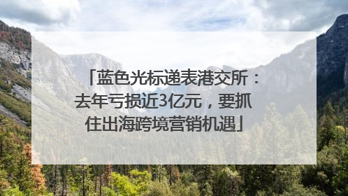 蓝色光标递表港交所：去年亏损近3亿元，要抓住出海跨境营销机遇