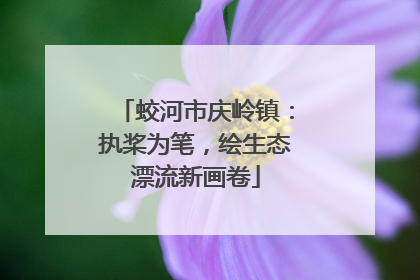 蛟河市庆岭镇：执桨为笔，绘生态漂流新画卷