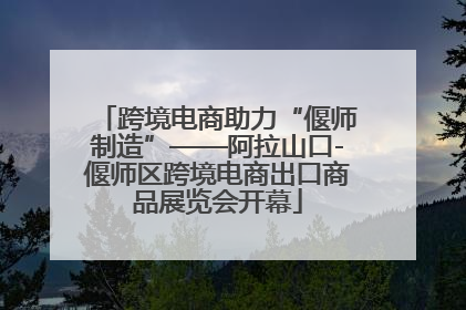 跨境电商助力“偃师制造”——阿拉山口-偃师区跨境电商出口商品展览会开幕