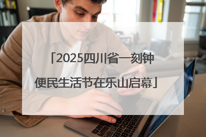 2025四川省一刻钟便民生活节在乐山启幕