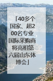 40多个国家、超200名专业国际采购商 将亮相第六届山东体博会