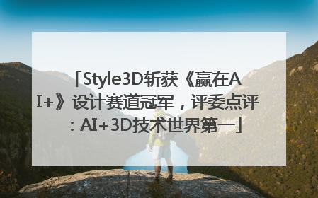 Style3D斩获《赢在AI+》设计赛道冠军，评委点评：AI+3D技术世界第一
